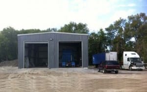 steel building is the ideal choice for building a workshop