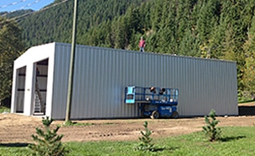 Steel Siding for Commercial Buildings in Canada