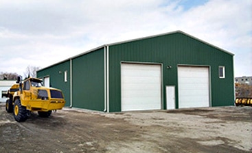 Straight Wall Steel Buildings