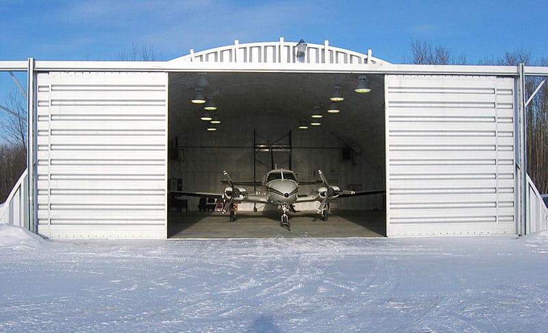 Prefab Metal Airplane Hangar