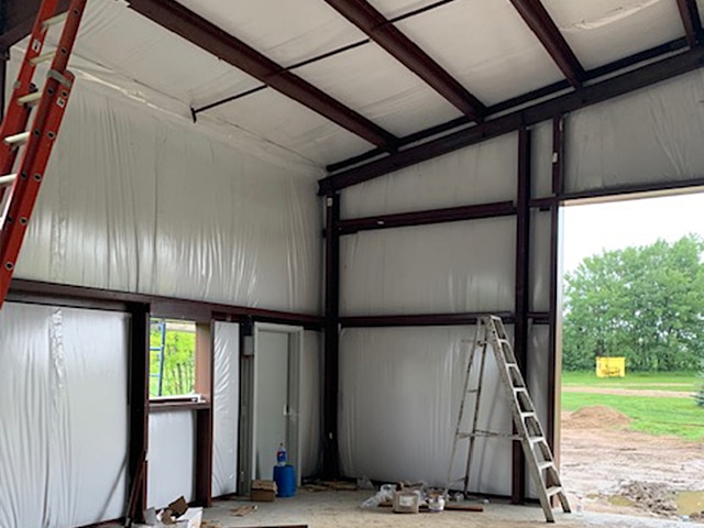 Insulating a Metal Building - Midwestern Structures