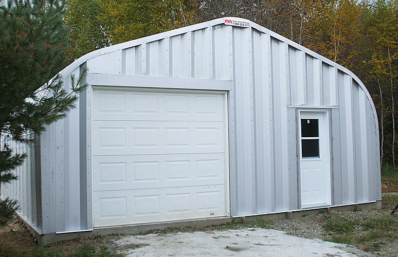 Prefabricated garage or brick garage - Normstahl