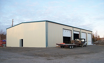 Steel Garage Building