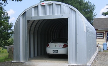 pre-engineered steel and metal garages