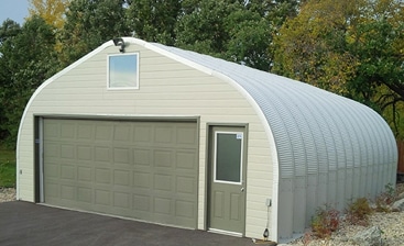 Steel & Metal Garage Buildings