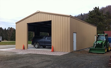 Ideas For Your Metal Garage Shop Building