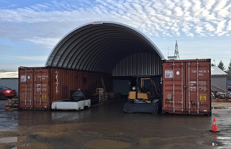 Why Arch Roofs Perfect for Container Covers