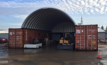 Why Arch Roofs are Perfect Shipping Container Covers