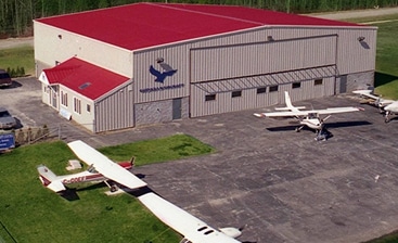 Pre-Engineered Steel Buildings for Aircraft Hangars