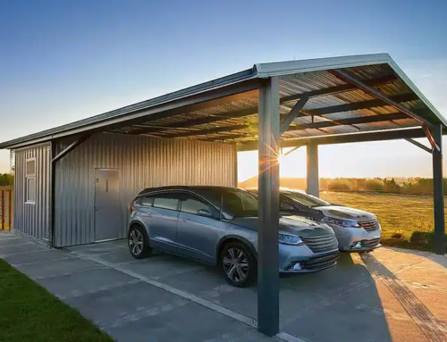 Looking for More Than a Carport But Less Than a Garage? Meet The DIY Steel Secureport