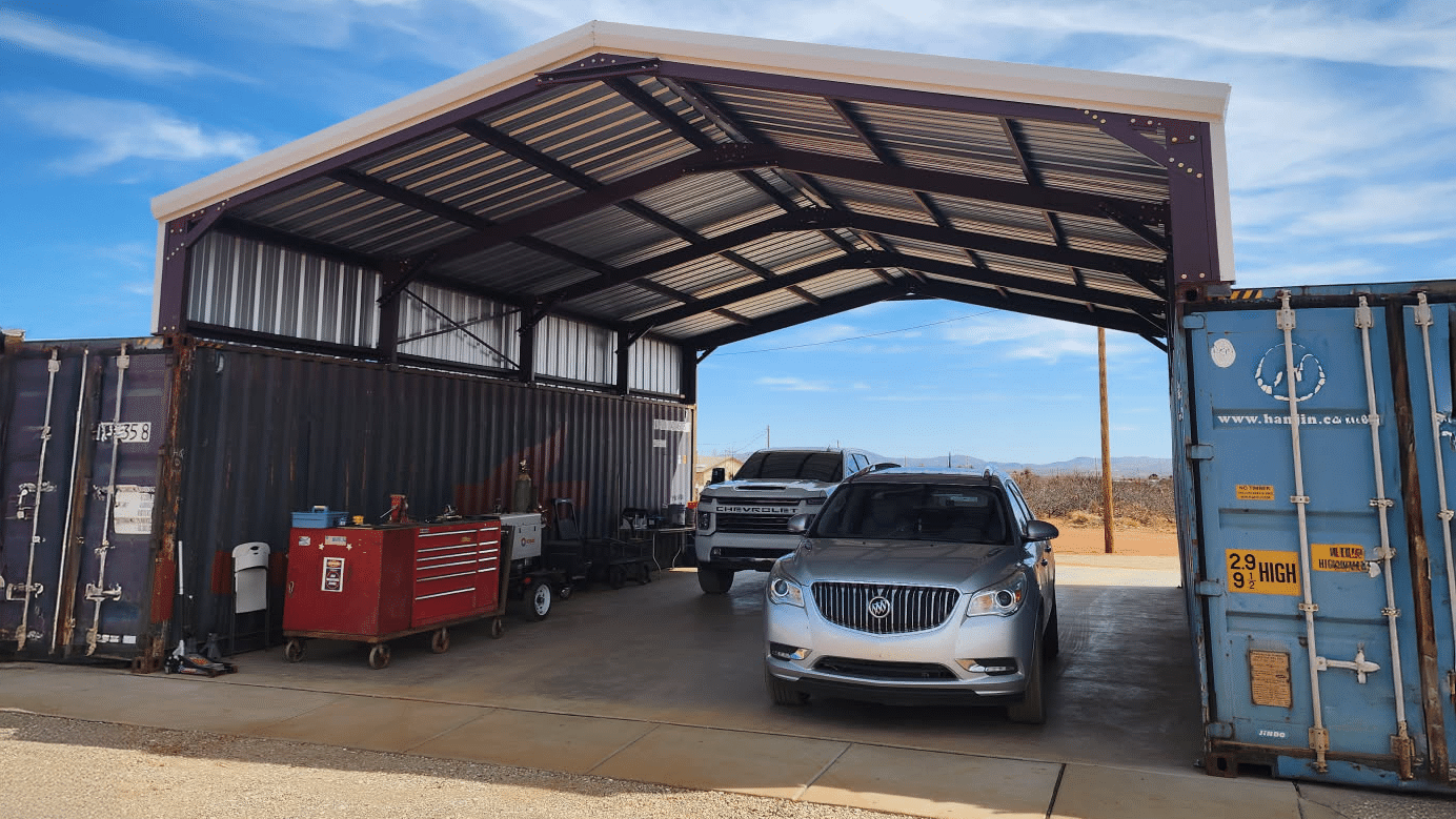 28' x 40' Container Cover