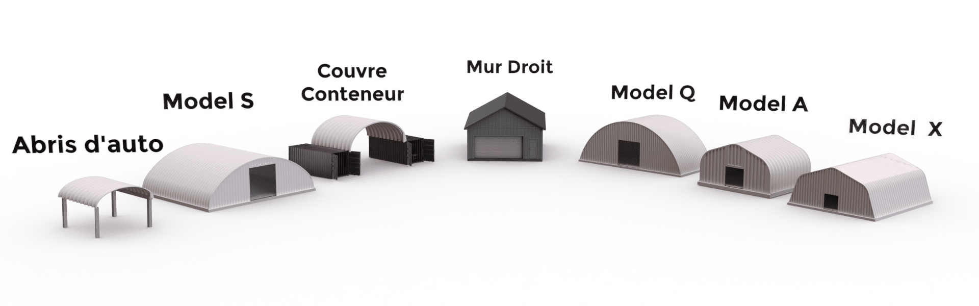 Bâtiments en acier et en métal