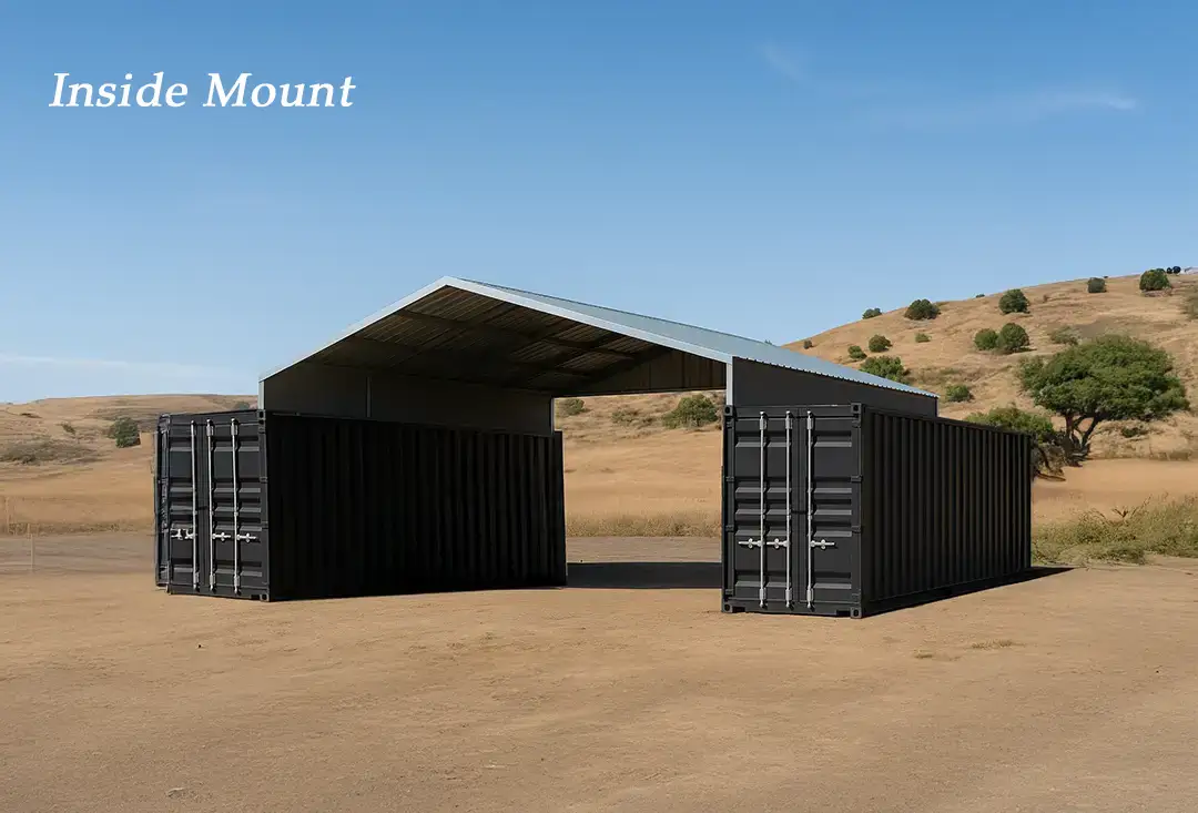 Steel Container Cover Mounting Options