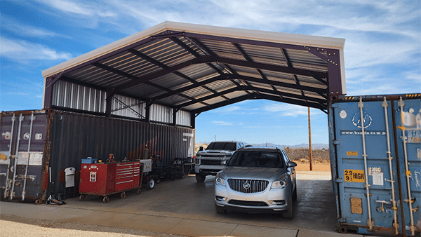 25' x 40' Container Cover
